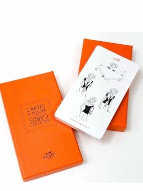VINTAGE HERMES KNOTTING CARDS